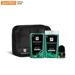 Bộ Sản Phẩm Dầu Gội & Sữa Tắm & Lăn Khử Mùi Tiện Dụng Khi Du Lịch Romano Classic Deluxe Shampoo 150g | Guardian Việt Nam