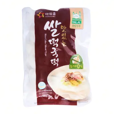 OURHOME Sliced Rice Cake - Korean