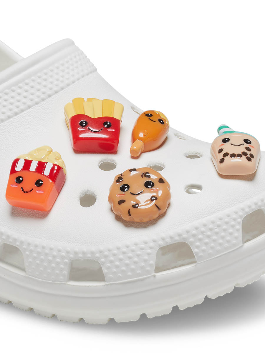CROCS Jibbitz Bad But Cute Foods 5-Pack Shoes Charm ราคา 890 บาท*ส่งฟรี