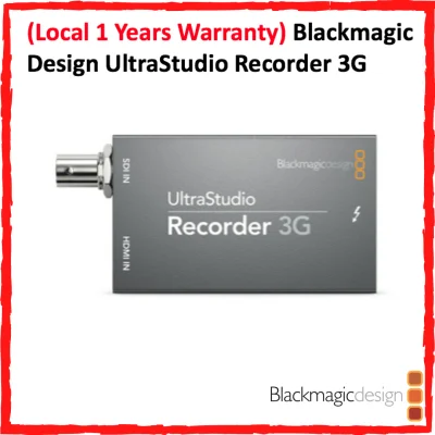 (Local 1 Years Warranty) Blackmagic Design UltraStudio Recorder 3G