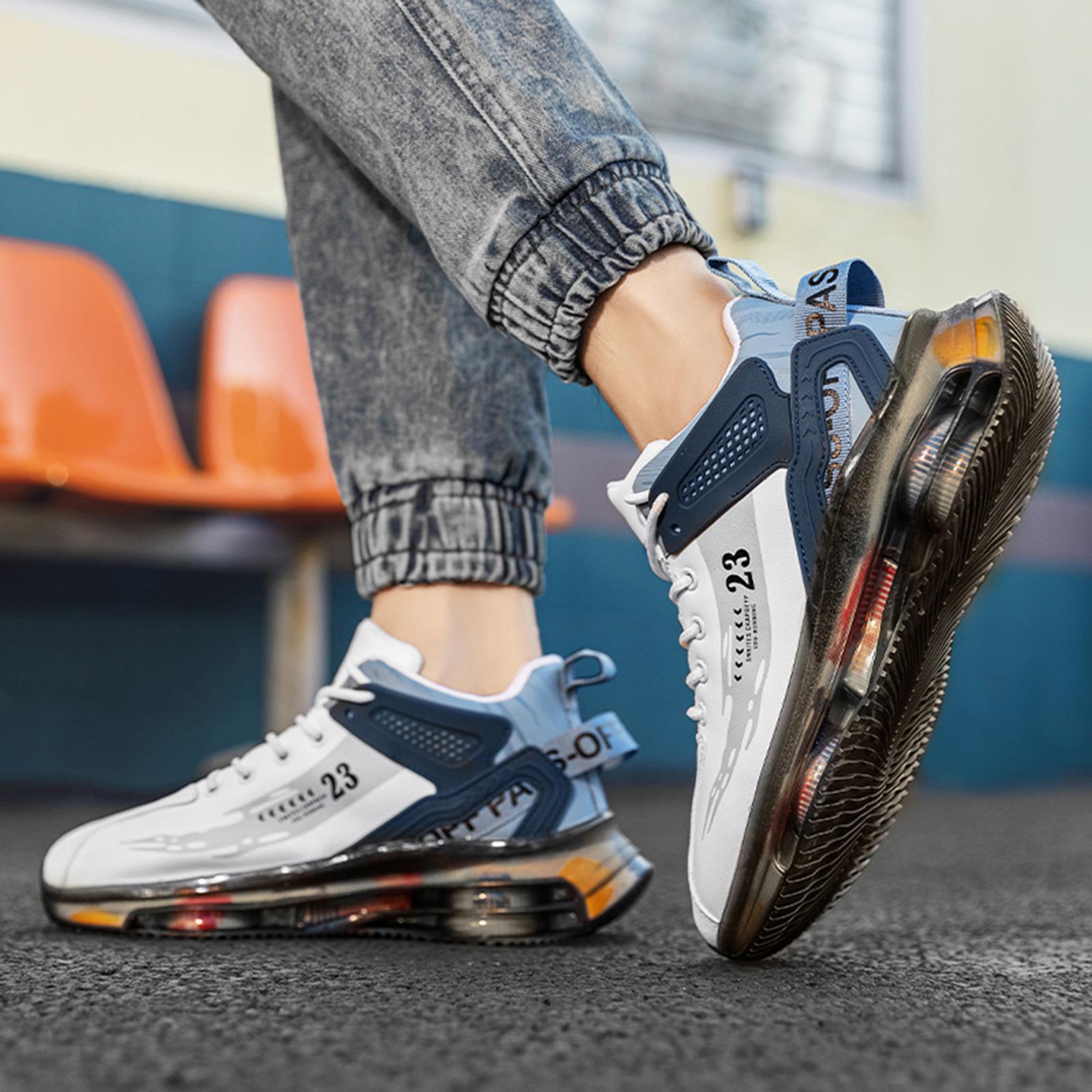 BNMUSIC Sneakers Running Shoes Casual Fashion Cushioning Lightweight Footwear Sports Shoes Ankle Boots for Outdoor Training Walking Hiking