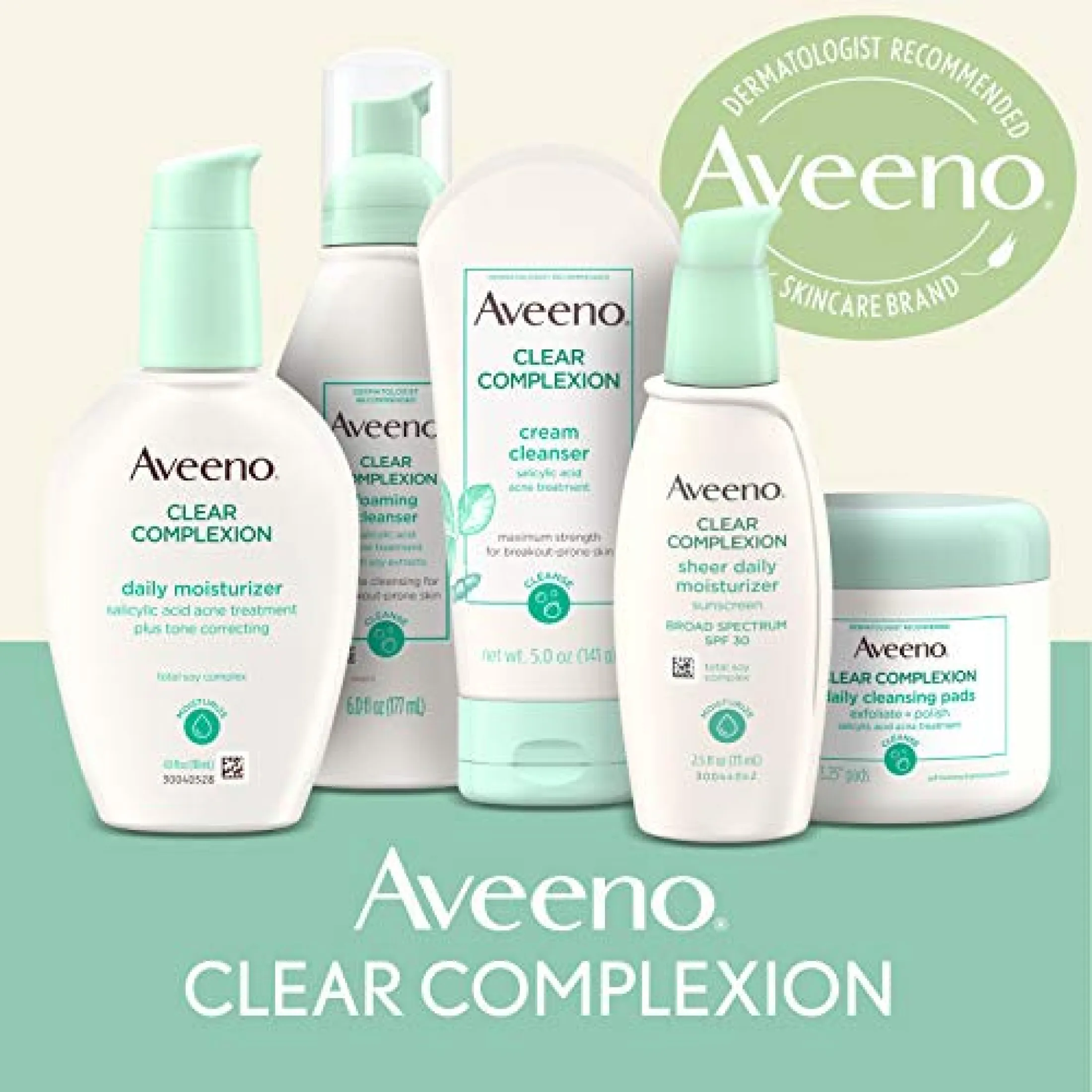 aveeno face moisturizer clear complexion