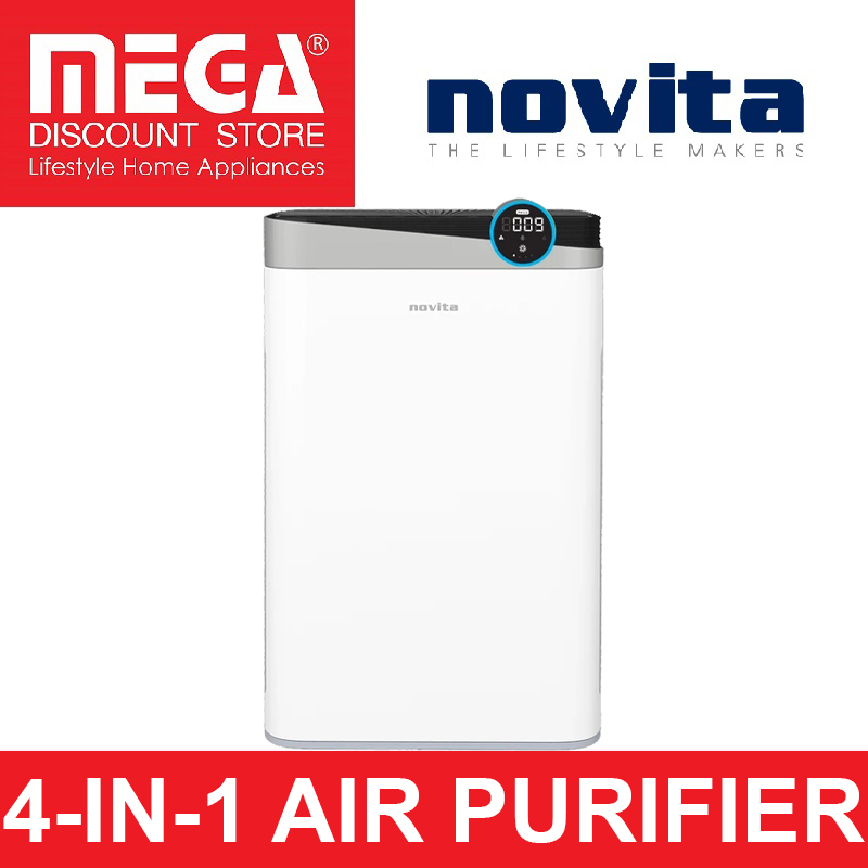 NOVITA A4S 4-IN-1 AIR PURIFIER & 2 BOTTLES OF SOLUTION Singapore