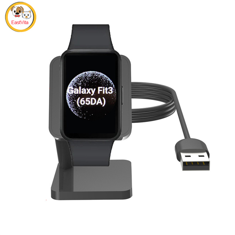 Smartwatch Magnetic Charger Stand Stable Dock Cradle Charging Base Cable Holder Power Adapter Compatible For Galaxy Fit3 R390 - Brand EastVita Presyo 270 Piso*Libreng Shipping