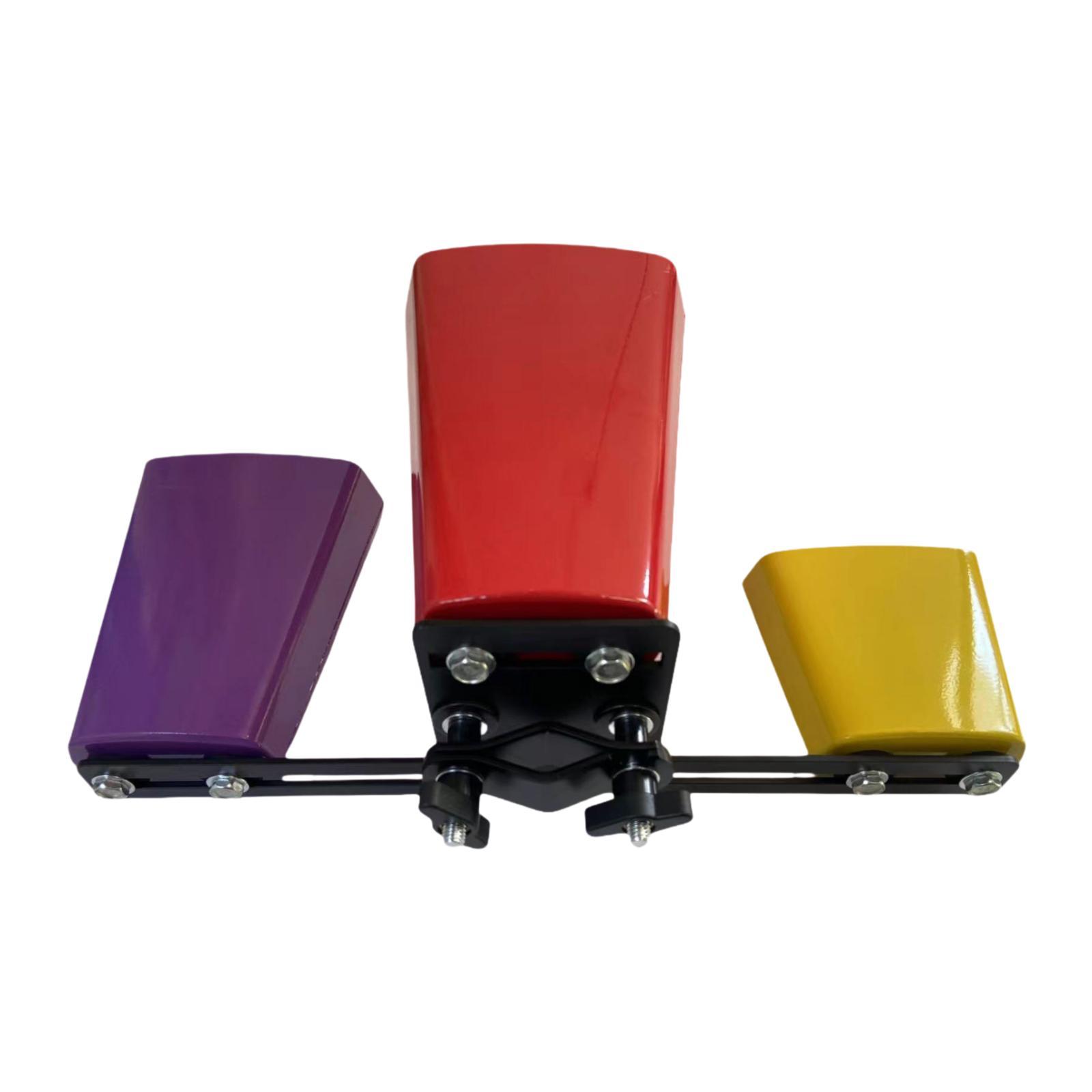 Baoblaze cao và thấp tone cowbell trống phụ kiện noisemaker