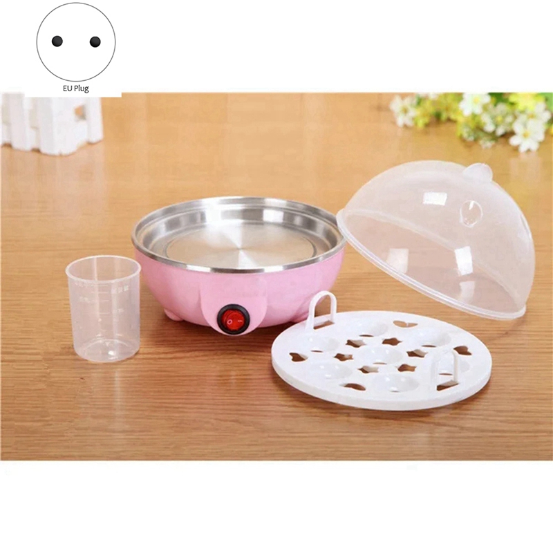 Rapid Egg Cooker: 7 Egg Capacity Electric Egg Cooker for Hard Boiled Eggs, Poached Eggs, Scrambled Eggs EU Plug