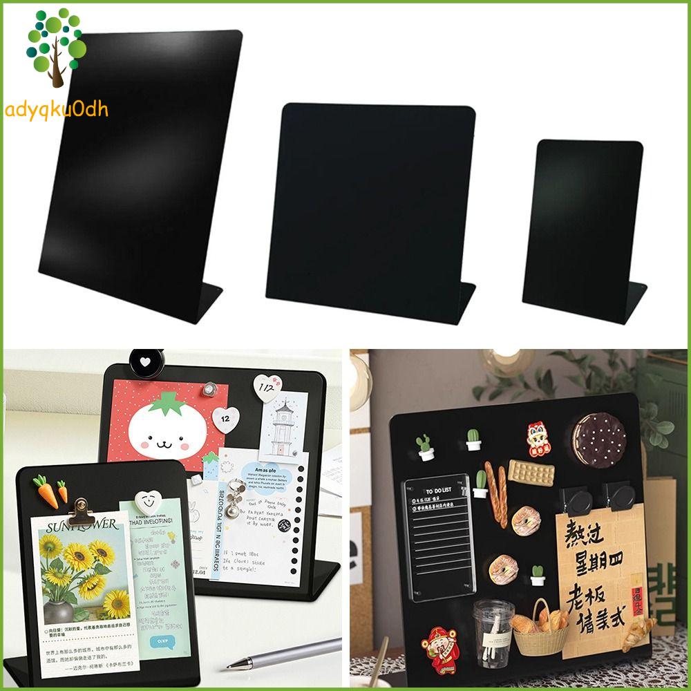 ADYQKU0DH Dọc Bảng đen từ tính Lưu trữ ghi chú huy hiệu Thiết kế tự làm Bảng tin nhắn trên máy tính để bàn   loại Bảng hiển thị lưu trữ Tổ chức máy tính để bàn