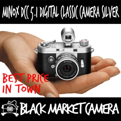 [BMC] Minox DCC 5.1 Digital Classic Camera *Collectors Item* Silver Edition