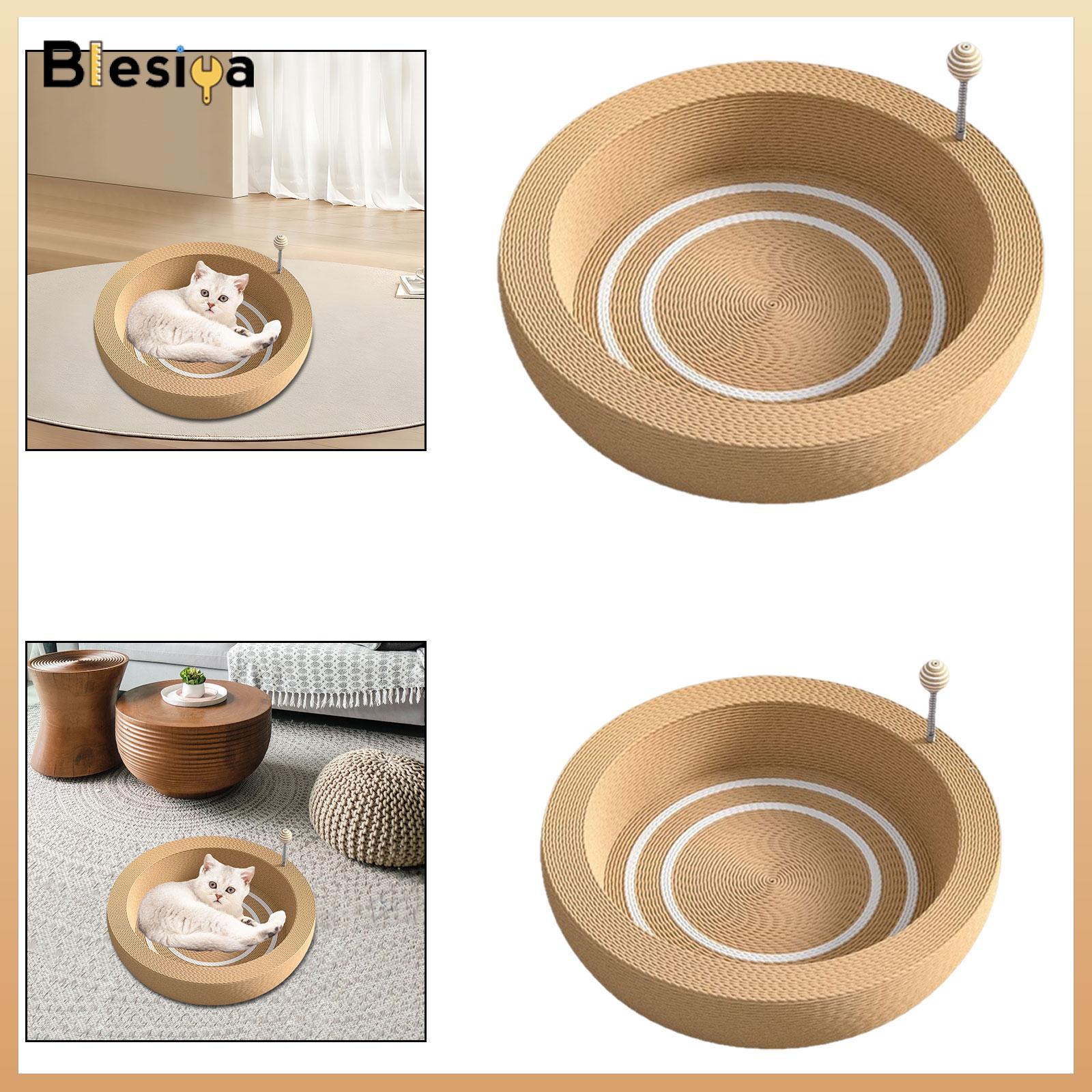 Cat Scratcher Bed Grinding Claw Toy Gift Scratching Toy Playing Supplies Cat Scratcher Bowl Scratching Board Pet Sleeping Bed ราคา 1,698 บาท*ส่งฟรี