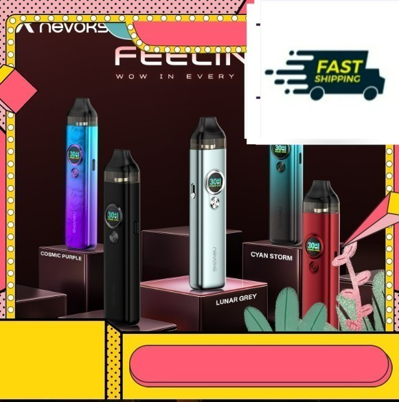Nevoks Feelin Pod Kit System 1000Mah 2.8Ml Occ - E-Liquid Cartridge Vape Kit 