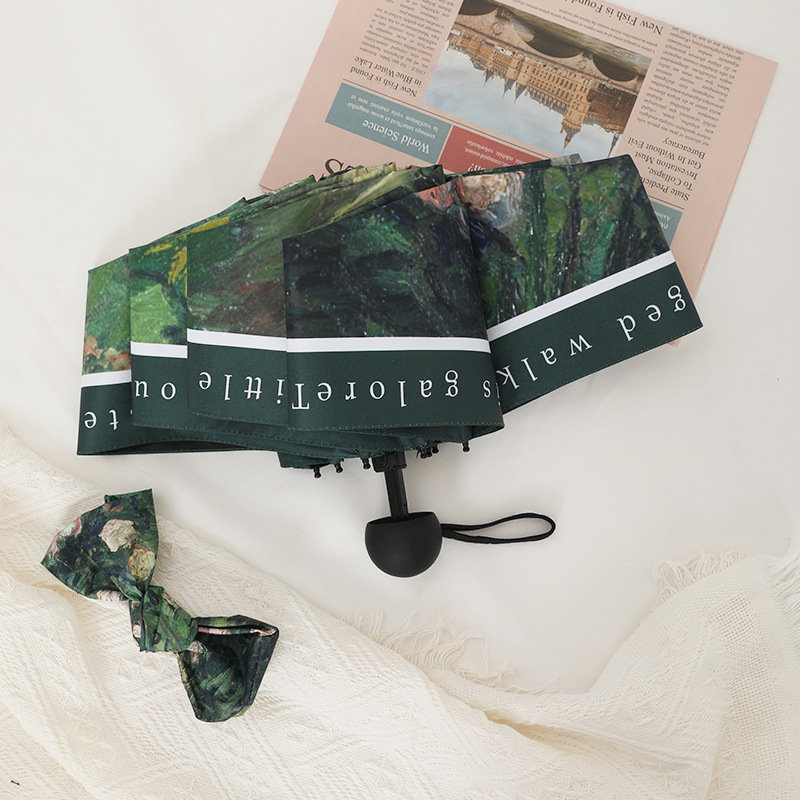HANGDIAN Bền chắc và bền bỉ  Chặn 99% tia UV Chống gió và ô che mưa Thuận tiện mang theo ô dù che mư