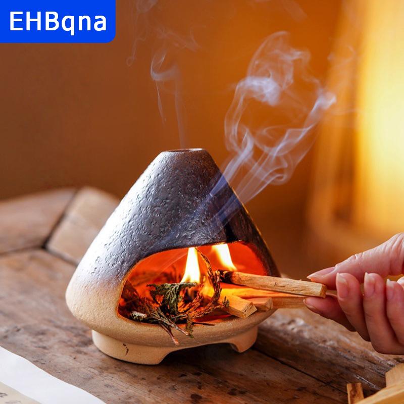 [COD] EHBqna SPORTS กระถางธูปเซรามิกดีไซน์ทรงพีระมิดพร้อมช่องควัน ราคา 265 บาท*ส่งฟรี