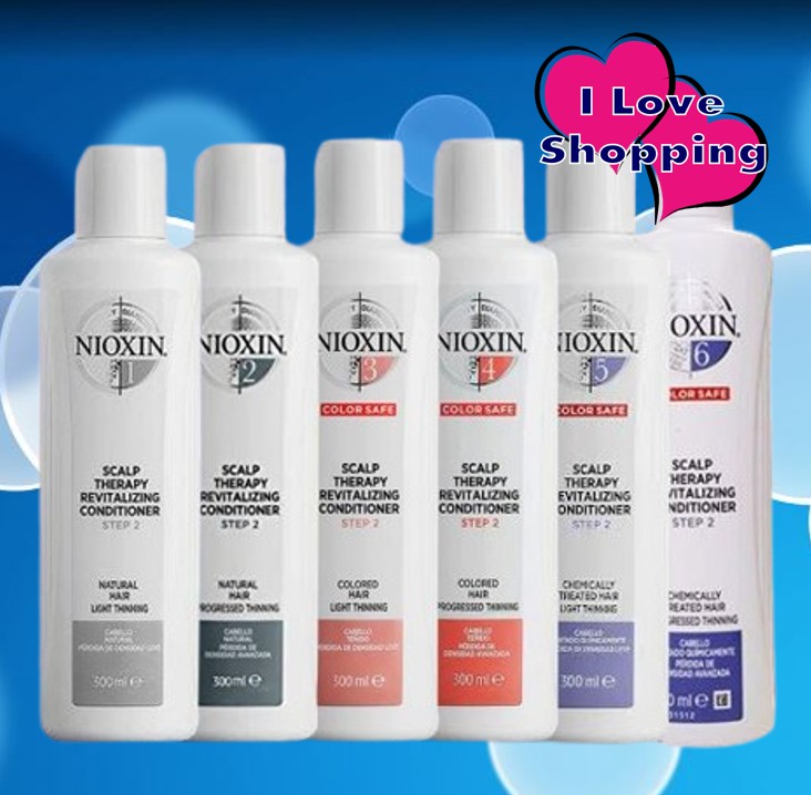 Nioxin Scalp Therapy Revitalizing Conditioner System 1,2,3,4,5,6 Hair Conditioner for People with Thin Hair ราคา 1,800 บาท*ส่งฟรี