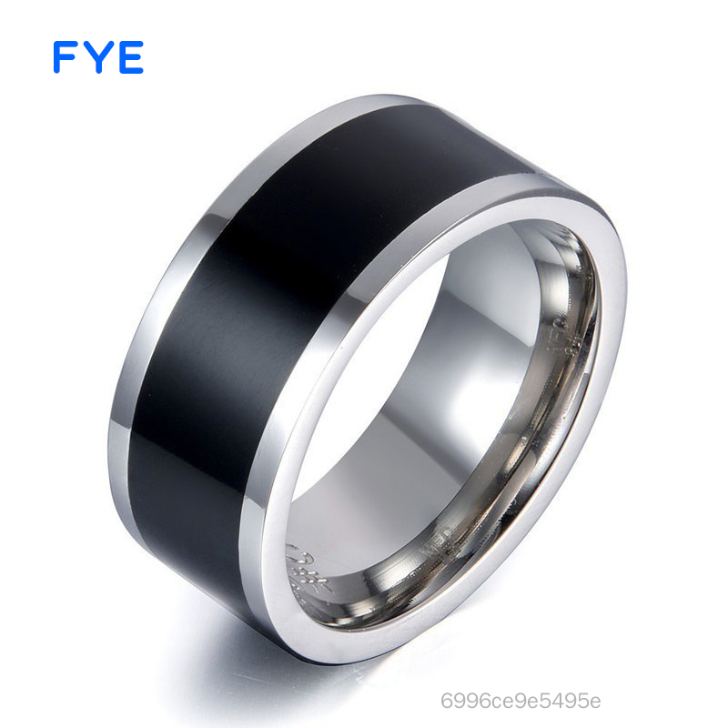 Thẻ điện thoại Smart Ring Nfc Thiết kế màu đen toàn vòng tròn để sử dụng hàng ngày DGT-VN