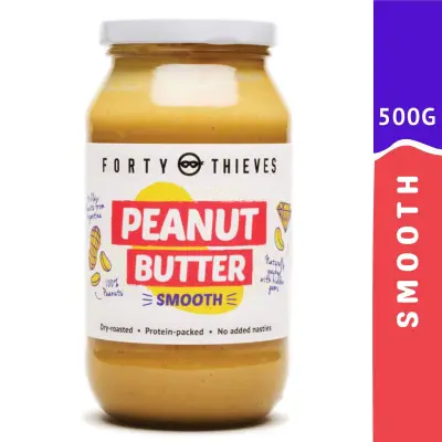 FORTY THIEVES Peanut Butter Smooth – Jumbo 500g