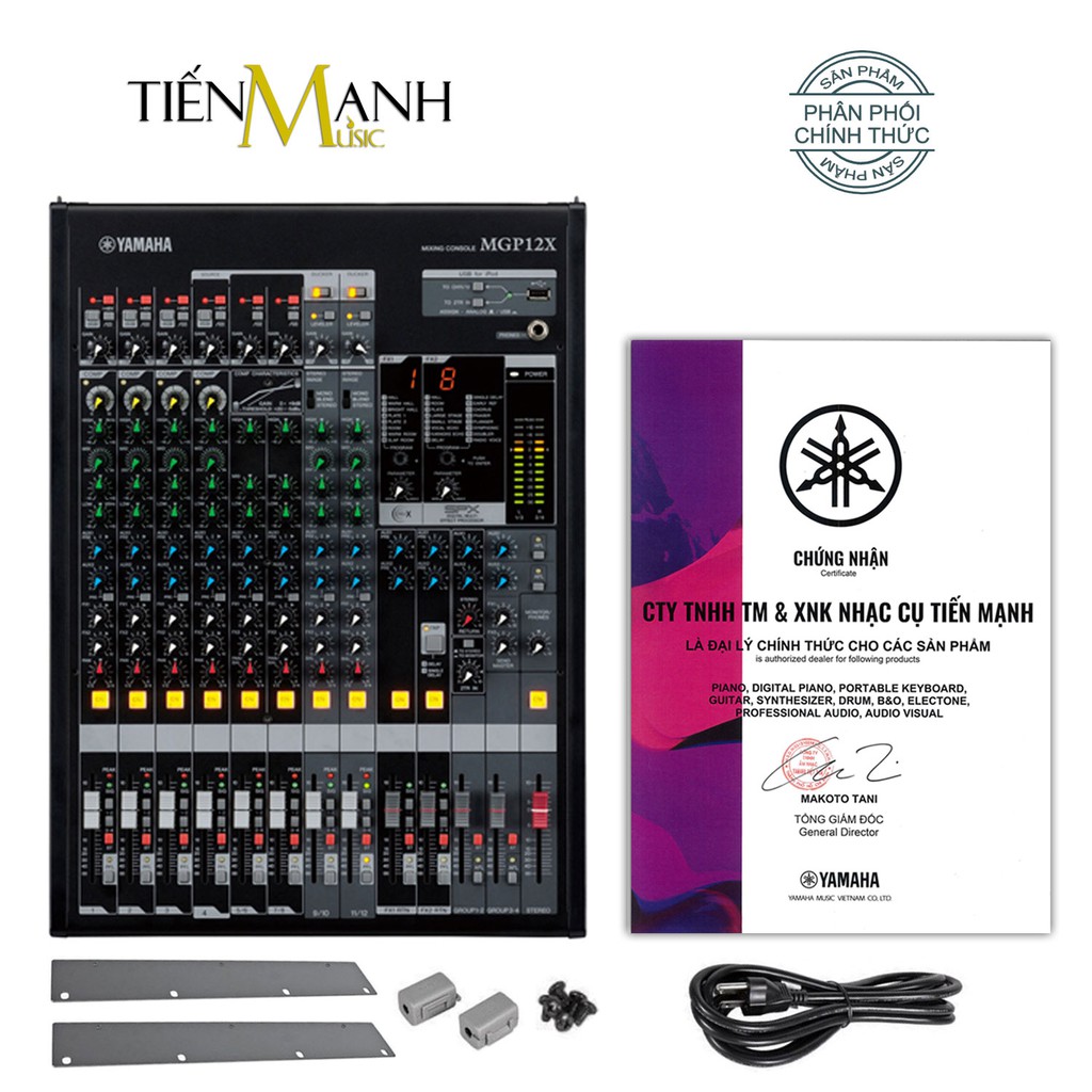 [Chính Hãng] Yamaha MGP12X Soundcard kiêm Bàn Trộn Mixer Interface Stereo Mixing Console Phòng Thu S