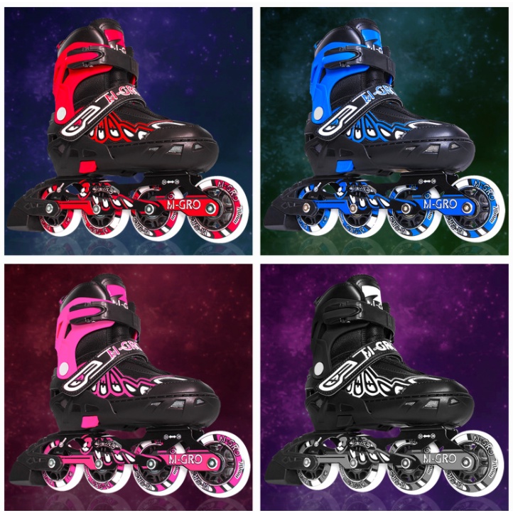 Giày trượt patin M-gro, 4 bánh phát sáng - Vivasport ( 1 đổi 1 trong 7 ngày )
