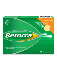 (PROMOTION Exp 2028) BEROCCA Effervescent Tablets Vitamin B+C Orange/Mango 45s / 30s / 15s Exp 2025