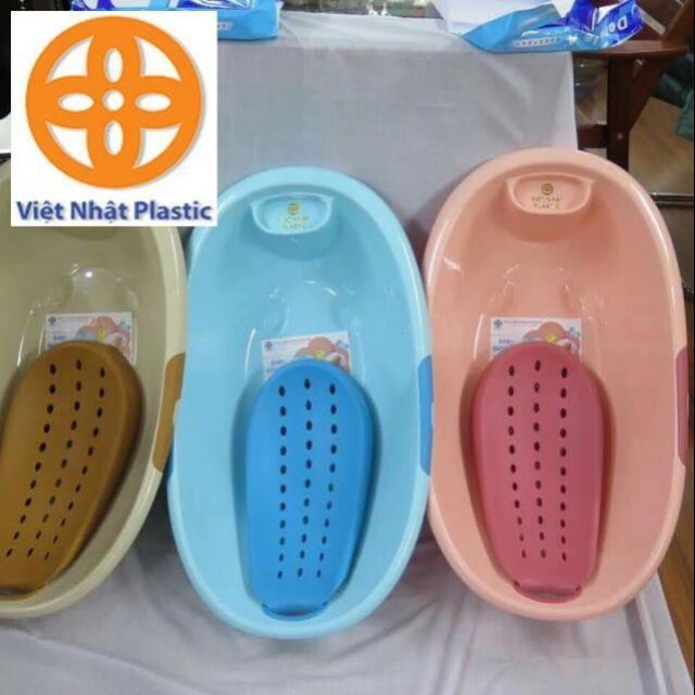 Chậu tắm kèm ghế nằm cho bé, size đại