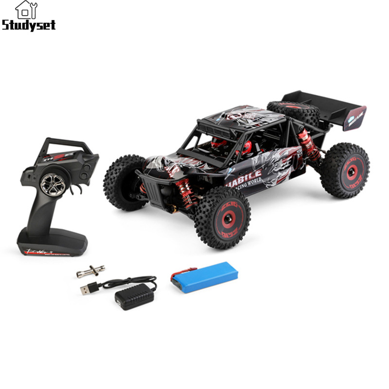Studyset in stock WLtoys 124016 Remote Control Car 4WD 75KM/H High Speed Drift Racing Brushless RC Off-Road Vehicle Birthday Christmas Gifts For Boys Girls ราคา 10,733 บาท*ส่งฟรี