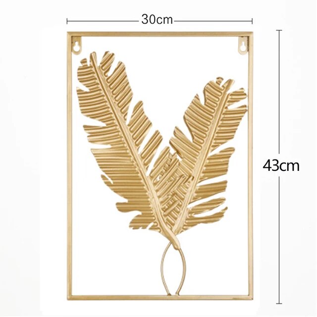 【Innovative】 Color Metal Crafts Wall Hanging Korean Indoor Home Living Room Bedroom Decorations European Modern Ornaments Art Aesthetic Decor