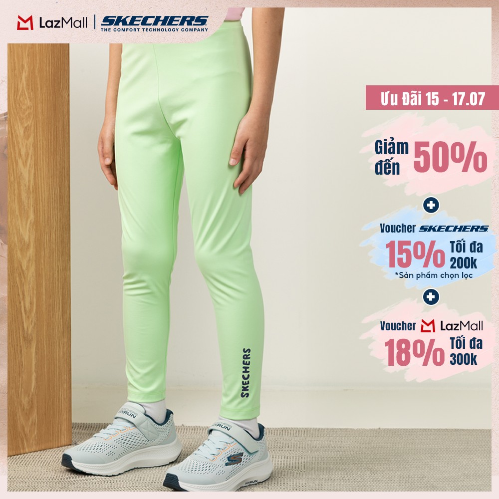 [Chỉ 15-17.07 - Voucher Skechers 18% + Voucher 18%] Quần Trẻ Em Skechers Urban Outdoor Leggings - SL325K277-013C Online Sale