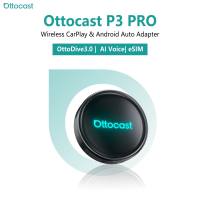 OTTOCAST P3 PRO AI Box Android 13 SM6225 8+128GB Wireless CarPlay Android Auto HDMI AI Voice Smart Android Box