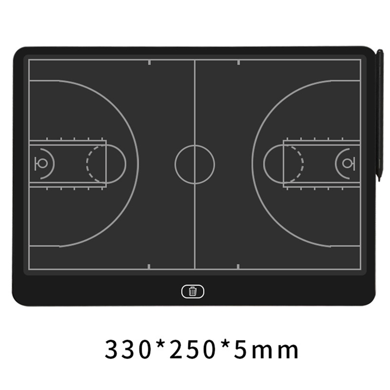 Electronic Coaching Board, 16In LCD Screen Strategy Marker Board with Lock Function