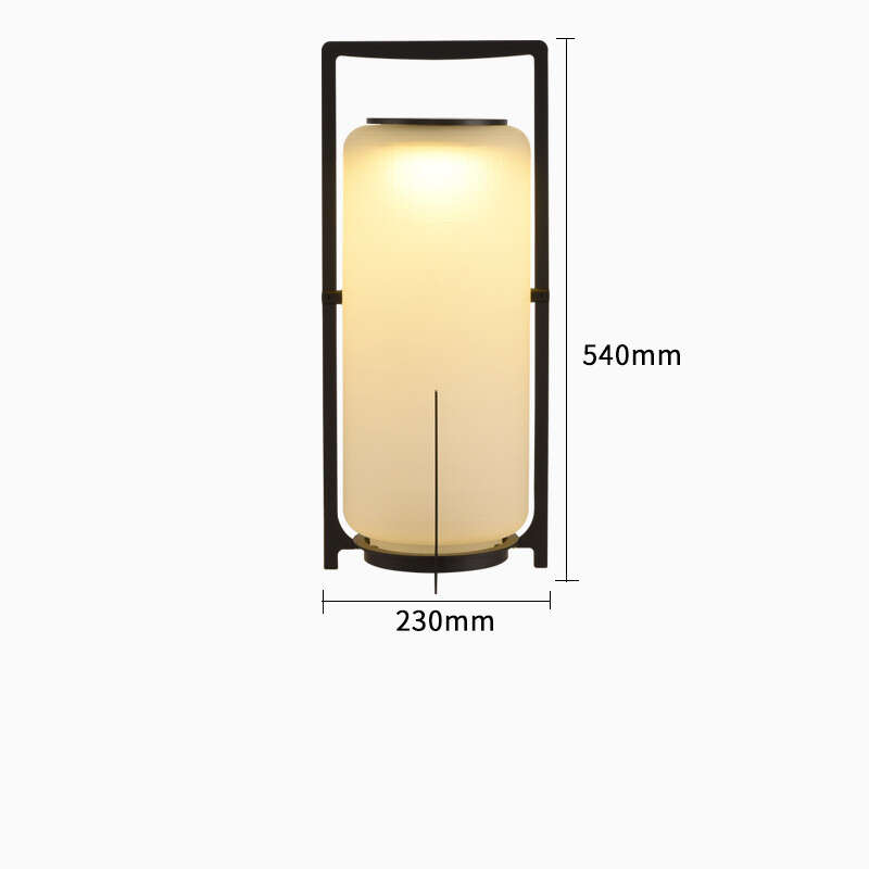 Solar Waterproof Lantern Warm Light Led Energy Saving Durable Cordless Portable Suitable For Lawn Camping Garden Balcony