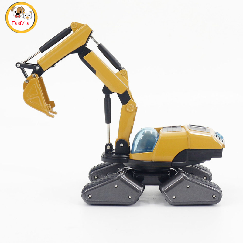 1/50 Scale Alloy Excavator Bulldozer Toy Car Simulation Engineering Vehicle Model Toys For Boys Birthday Gifts ราคา 484 บาท*ส่งฟรี