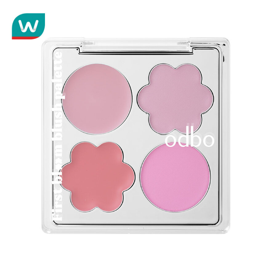 Odbo First Bloom Blush Palette 6g. OD1332-01 Sakura ราคา 199 บาท*ส่งฟรี