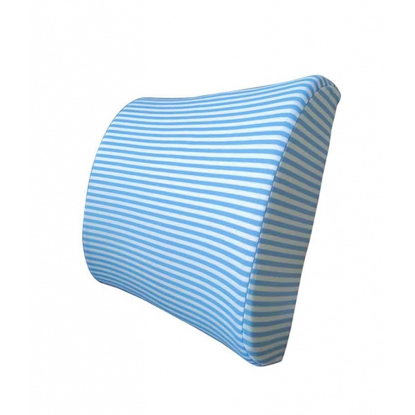 Global House COZY เบาะรองหลังเมมโมรี่โฟม รุ่น VELVETY-V1 ขนาด 32x32x10ซม. สีฟ้า รับประกันของเเท้ ราคา 199 บาท*ส่งฟรี