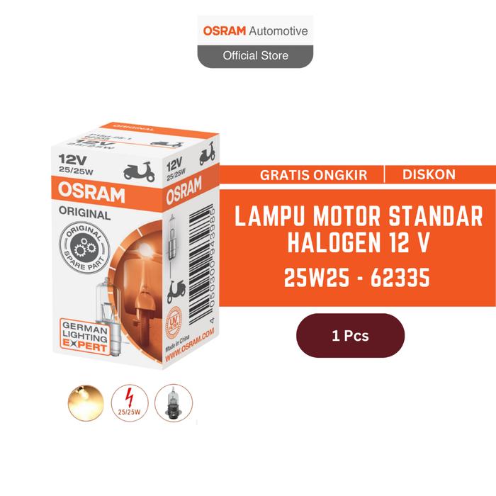 Osram Lampu Standar Motor Bebek Matic Headlamp M5 K1 62335 Harga 14,100 Ringgit*Penghantaran Percuma