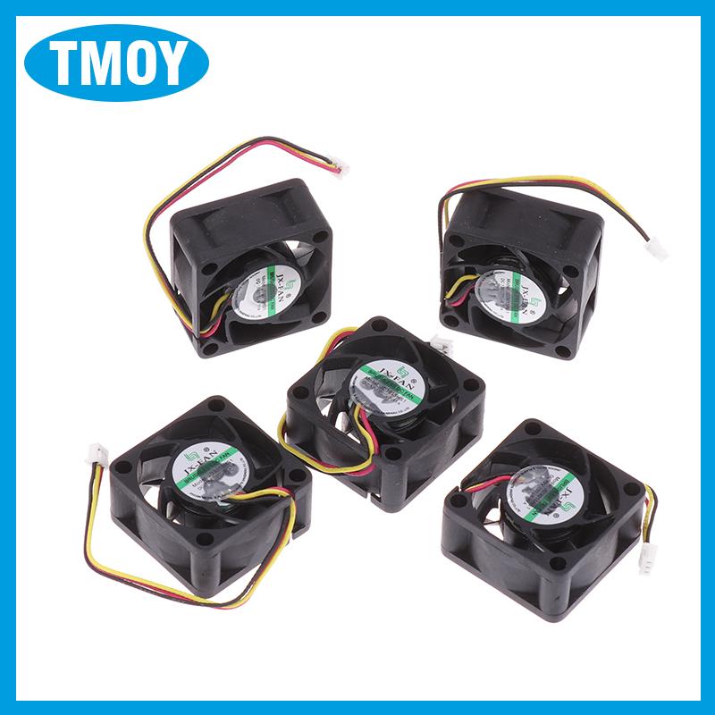 TMOY พัดลม DC12V เงียบขนาดเล็ก1 3 5ชิ้น3015 3pin 0.11A ขนาด30x30x15มม. พัดลมระบายความร้อนทรงสี่เหลี่ยมเซิร์ฟเวอร์อุปกรณ์ DIY ราคา 16 บาท*ส่งฟรี