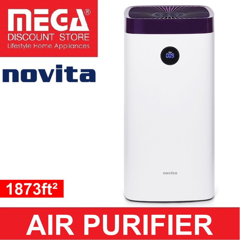 NOVITA A18 1873ft² AIR PURIFIER WITH FREE GIFT FROM NOVITA Singapore
