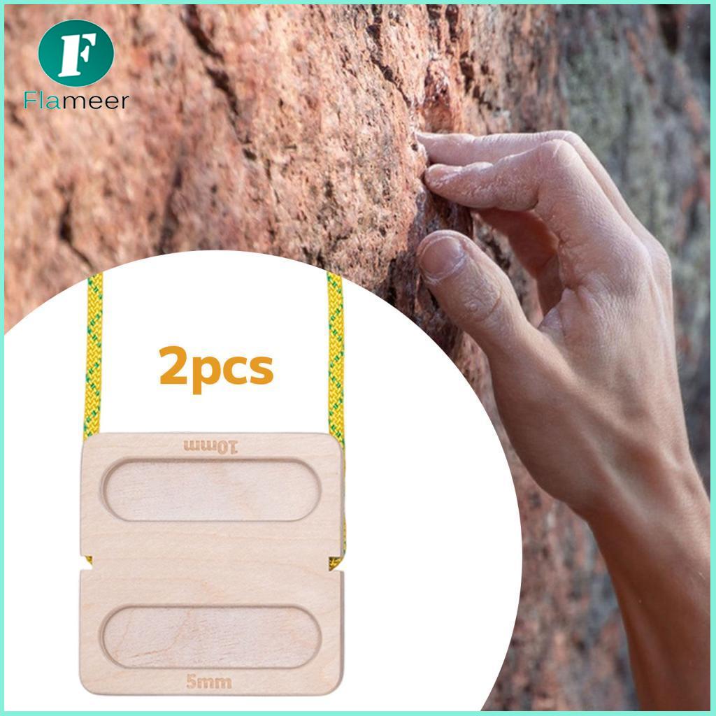 Flameer 2 Pieces Climbing Hangboards Pull up Fingerboards Wall Hanging Building Core Strength Hand Grip Strengtheners Hang Boards ราคา 3,169 บาท*ส่งฟรี