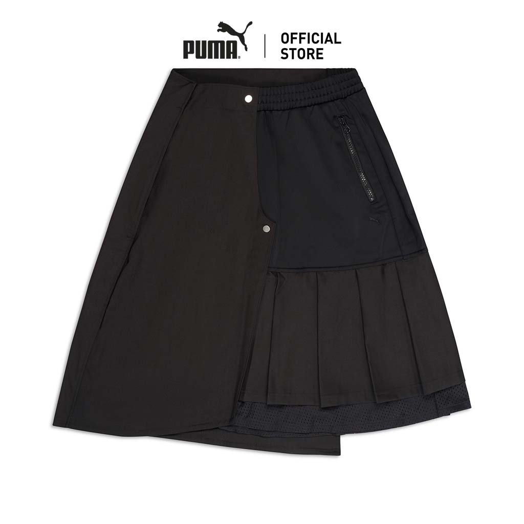 PUMA PRIME/SELECT - FUTURE OF CLASSIC Material Mix Skirt Women Black - APP - 62827201 ราคา 4,800 บาท*ส่งฟรี