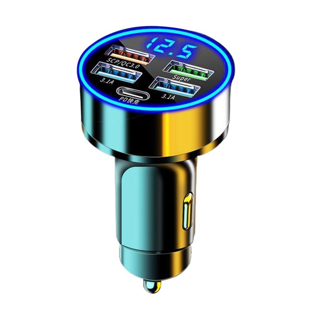 XENIA 250W Sạc xe hơi 12-24v Sạc nhanh Bộ chuyển đổi Loại C trong xe hơi Bộ chuyển đổi nguồn điện thoại An Ninh Sạc điện thoại trên xe hơi Sạc xe hơi điện thoại di động