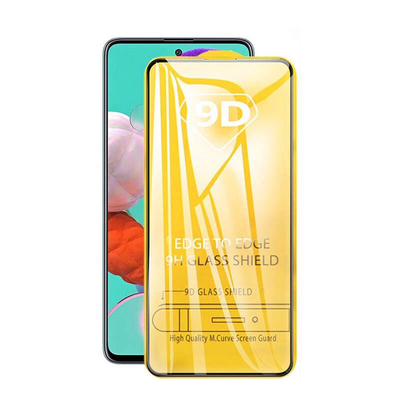 9D Tempered Glass Screen Protector for Samsung A32 A52 A72 A31 A51 A71 for Samsung M31 M51 S21 Plus Camera Lens Protective Film
