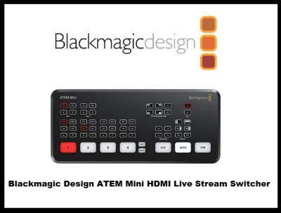 Blackmagic Design ATEM Mini HDMI Live Stream Switcher + One year Local warranty
