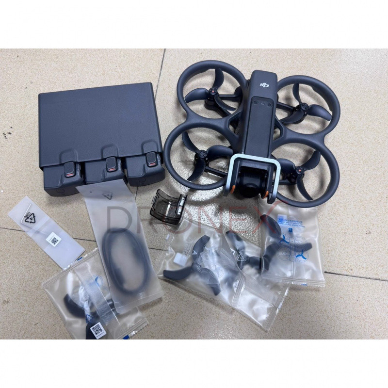 DJI Avata 2 Single Unit with Three Batteries and Remote Control February This Year