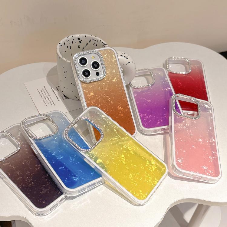 【HZSUNSKY】 Gradient Shell Texture 3 in 1 Phone Case For iPhone 11/iPhone 11 Pro Max/iPhone 12/iPhone 12 Pro/iPhone 12 Pro Max/iPhone 13/iPhone 13 Pro/iPhone 13 Pro Max/iPhone 14/iPhone 14 Plus/iPhone 14 Pro/iPhone 14 Pro Max/iPhone 15/iPhone 15 Plus/iPhon