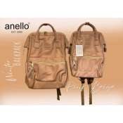 Anello RETRO Faux Leather Laptop Backpack - Large/ Mini