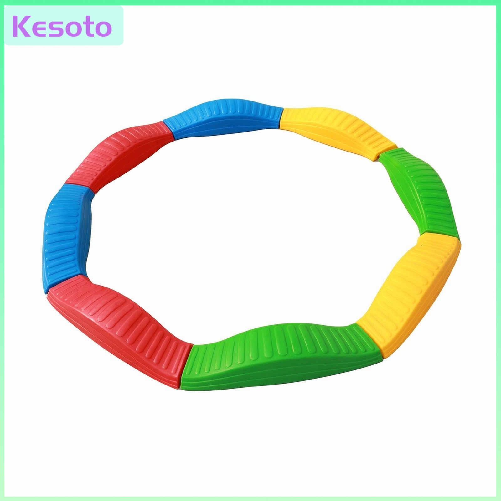 อุปกรณ์กีฬาและฟิตเนส Kesoto Child-Friendly Children's Sensory Balance Board เด็กวัยหัดเดินคณะกรรมการทรงตัวแบบโมดูลาร์พร้อมส่วนที่เชื่อมต่อกันอุปกรณ์เล่นที่มั่นคงน้ำหนักเบาสำหรับเด็ก เด็กวัยหัดเดิน ห้องเด็กเล่น กิจกรรมครอบครัว ราคา 16,434 บาท*ส่งฟรี