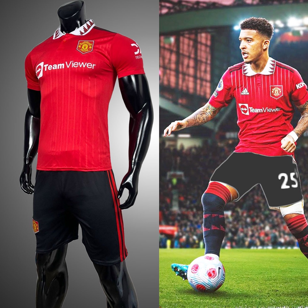 Quần áo đá banh clb mu man utd