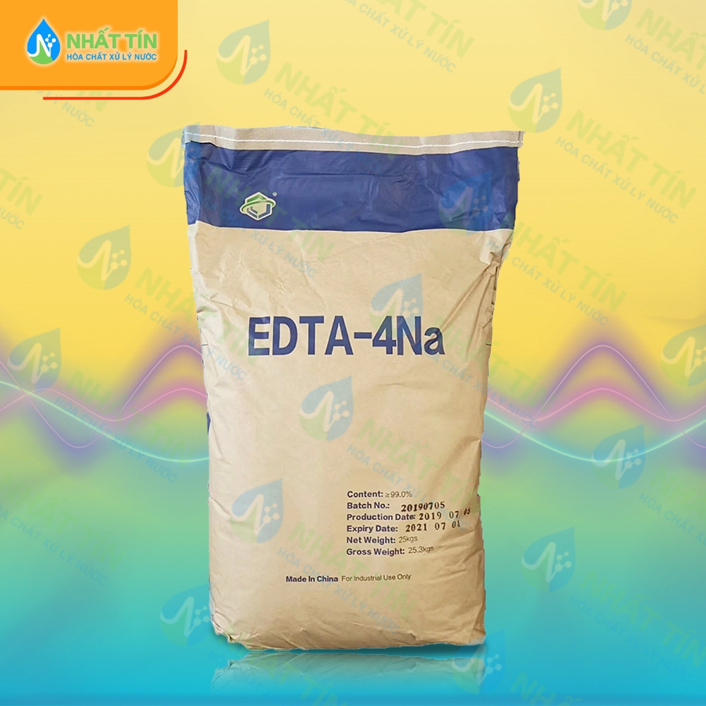 EDTA 4Na 99% - 25kg bao từ Trυng Quốc giải pháp hạ phèn sắt và kim loại nặng hiệu quả.