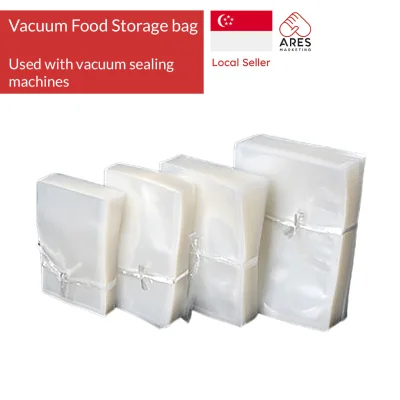 Pre-cut Vacuum Seal Packs/Bag (100pc/pack) for sous vide food Vacuum Sealer. Food Packaging Machine Vacuum Bags