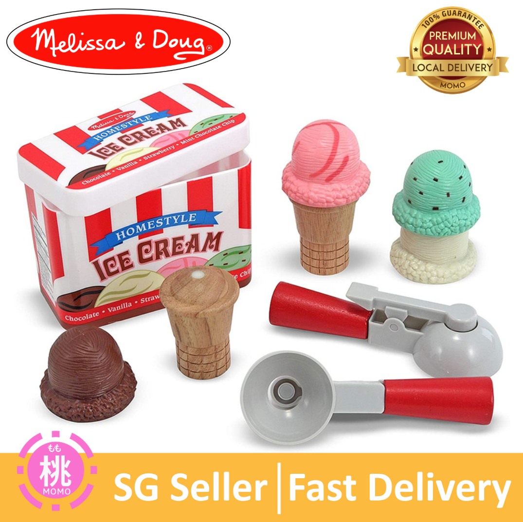 melissa and doug ice cream cart