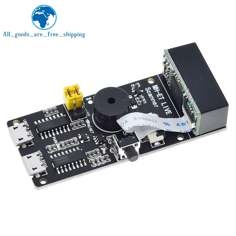 【Fast and Reliable Shipping】 Tzt Qr /1d/2d/code Scanner V3.0 Bar Code Scan Recognition Module Serial Communication Uart Interface Usb Keyboard Input