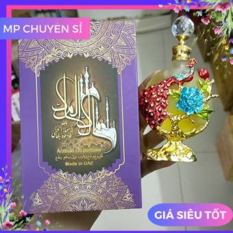 Tinh Dầu Nước Hoa Dubai Hình Con Công Phối Hoa 35ml Nhiều Mùi , Lưu Hương 6-8h
